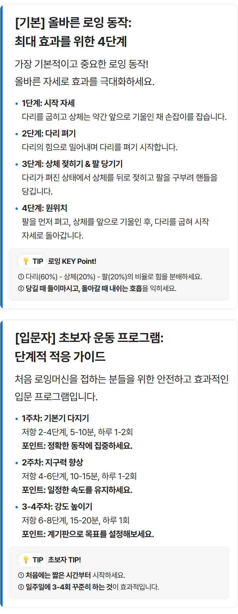 초보자 운동 프로그램 - 단계적 적응 가이드: 기본기 다지기, 지구력 향상, 강도 높이기 단계별 운동 방법
